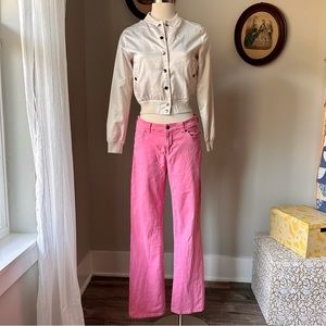 Vintage Y2K pink stretch low rise  jeans - Jones New York